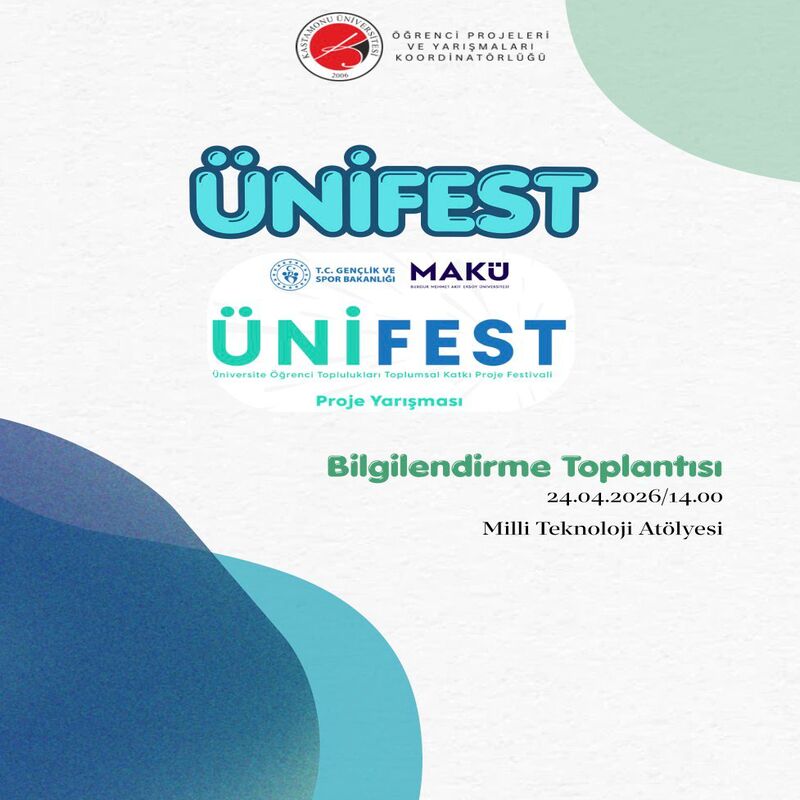 ÜNİFEST Proje Yarışması Bilgilendirme ve Planlama Etkinliği